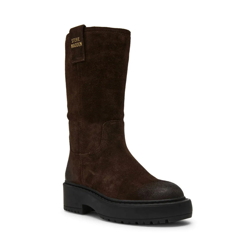 RUCKUS CHOCOLATE BROWN SUEDE