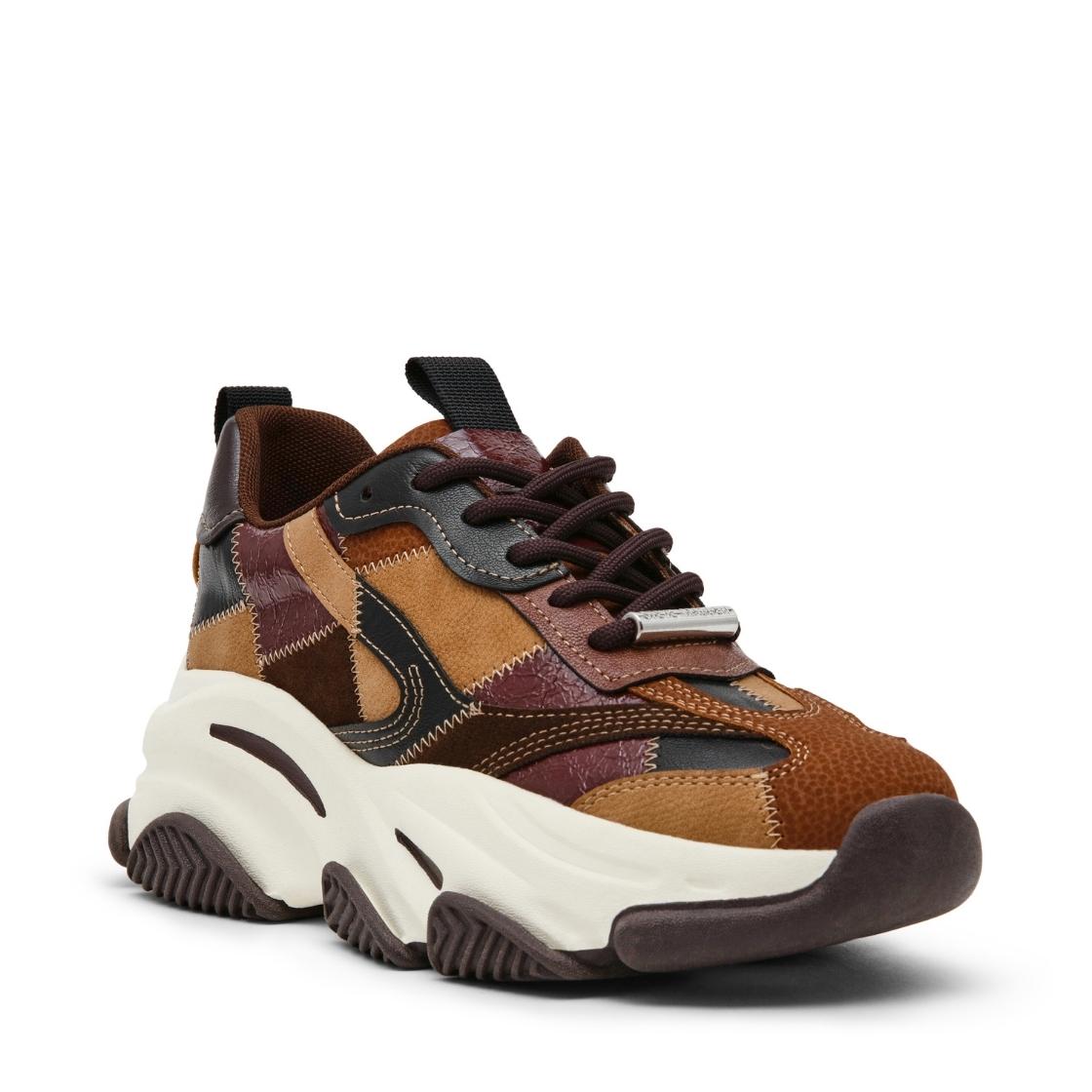 Puzzlez Brown Multi Tenis Cafés