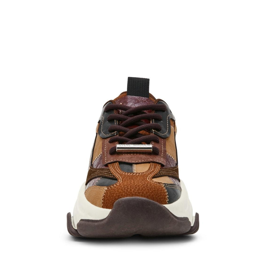 Puzzlez Brown Multi Tenis para Mujer
