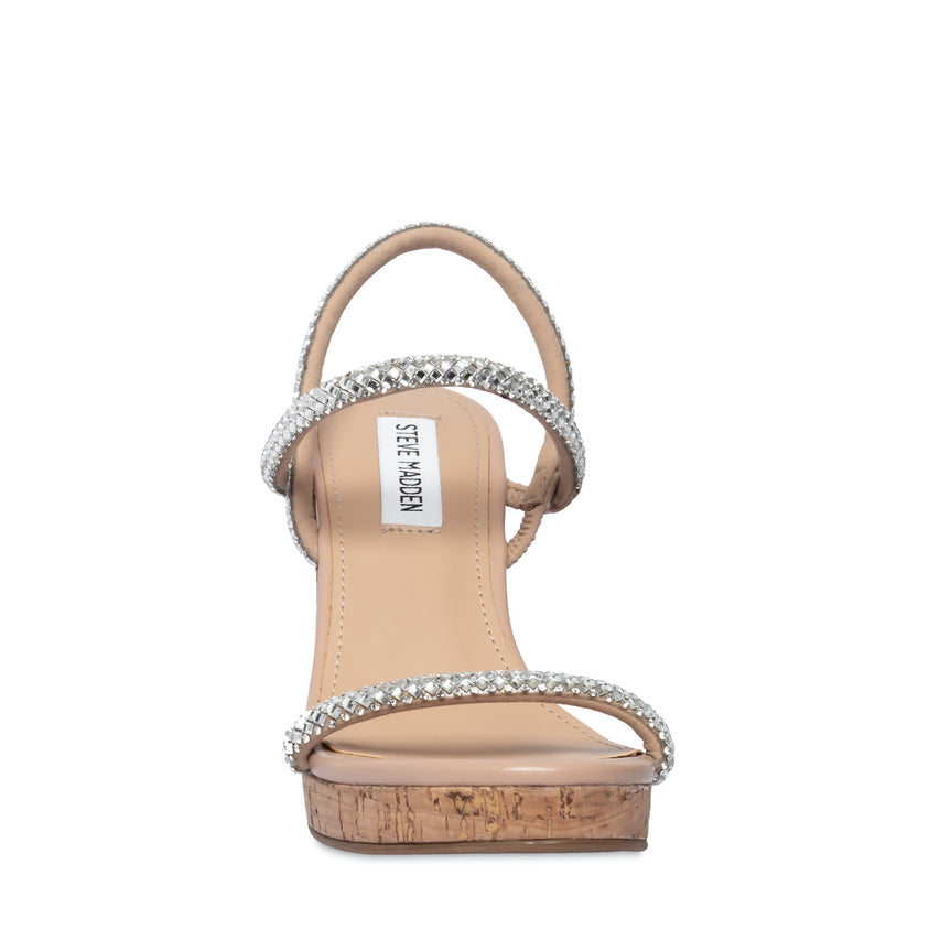 Raisa Silver Sandalias de Tacon para Mujer