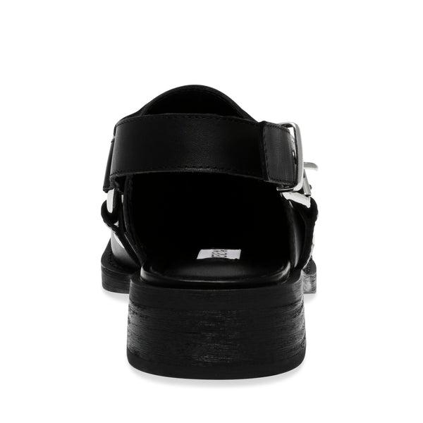 Rambles Black Leather Mules Negros para Mujer