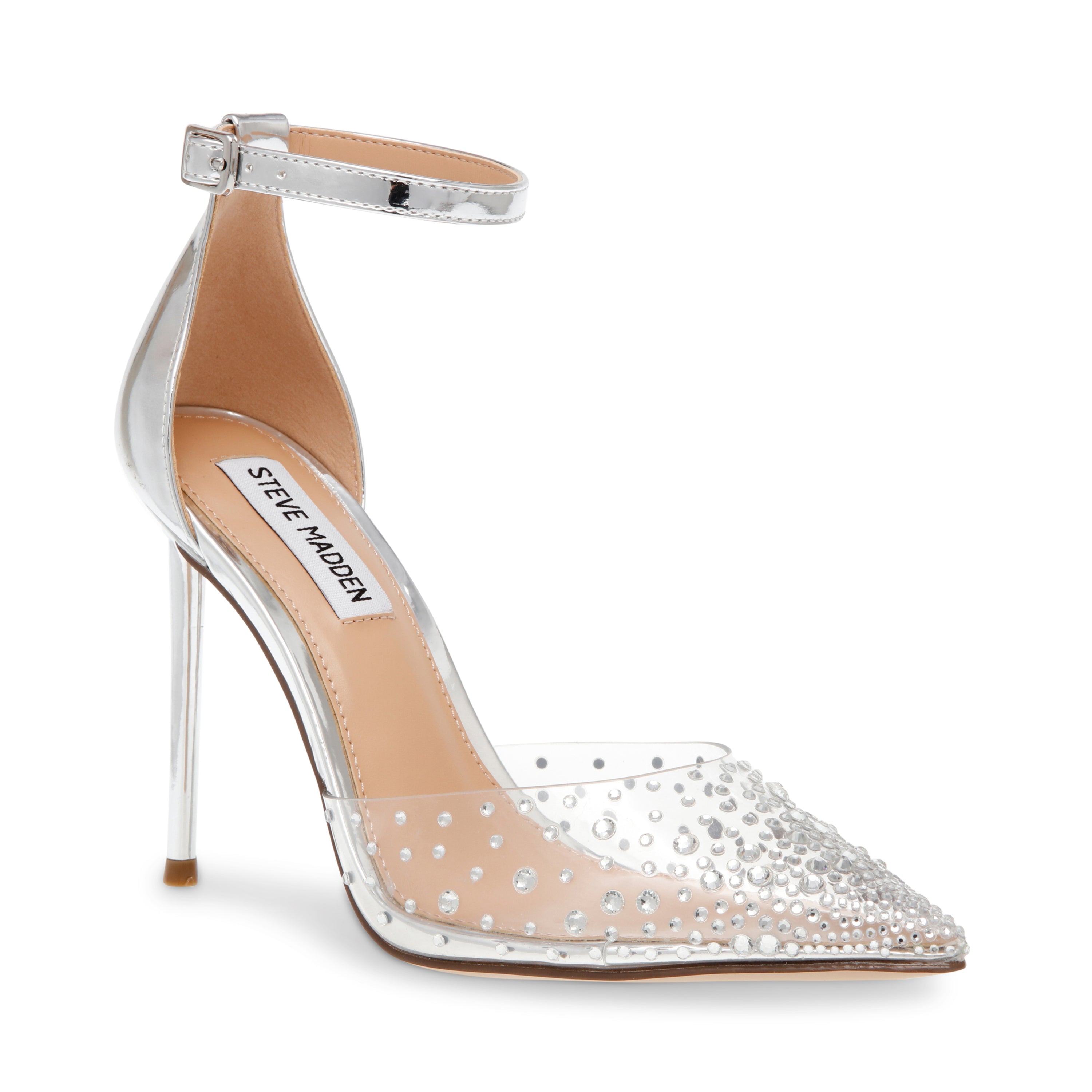Ravaged Silver Tacones Plateados