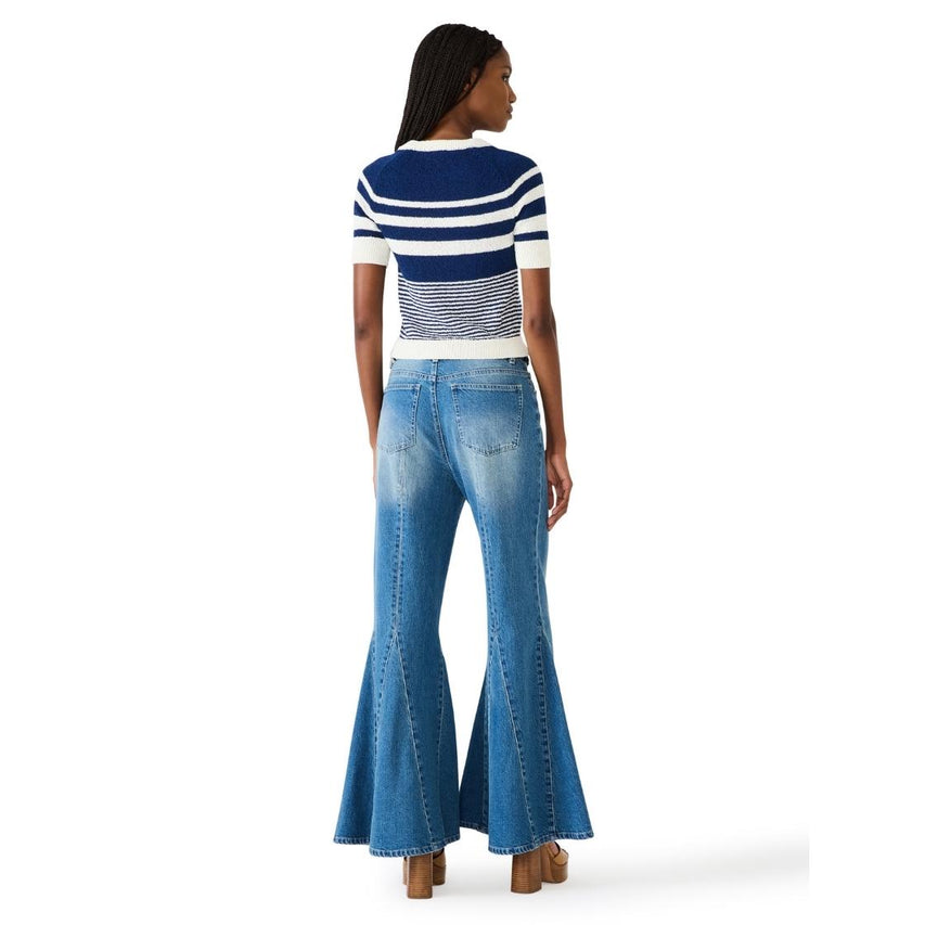 Rayna Sweater Marine Top Azul Para Mujer