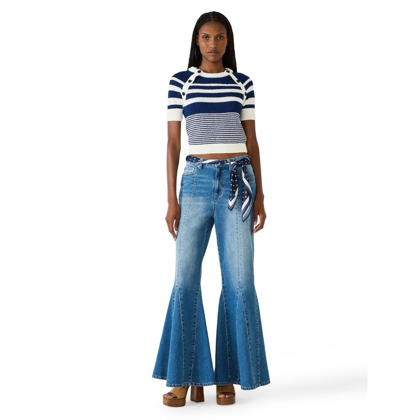 Rayna Sweater Marine Top Azul