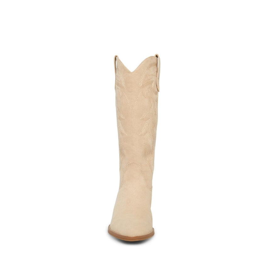 Redford Natural Fabric Botas Vaqueras Beige Para Mujer