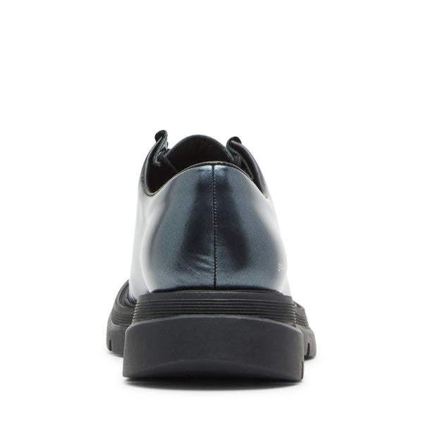 Reice Pewter Mocasines Metalicos Gris Oscuro para Hombre