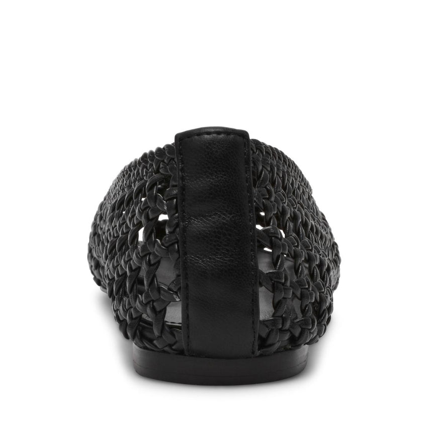 Rena Black Flats Negros Para Mujer