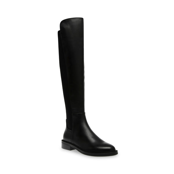 Resonate Black Leather Botas Negras 