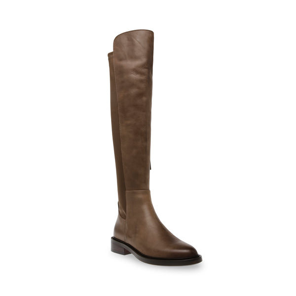 Resonate Brown Leather Botas Cafes