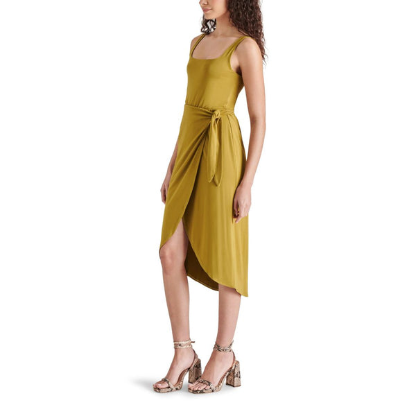 Rhea  Dress Green Moss Vestido para Mujer