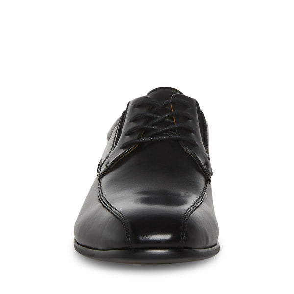 Rio Black Leather Zapatos de Vestir para Hombre
