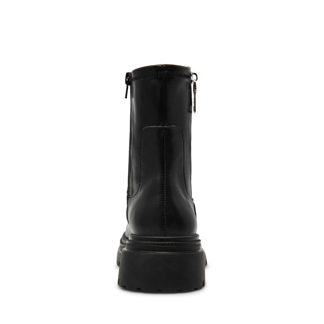 Roadmap Black Action Leather. Botín Negro Mujer – Steve Madden Mexico