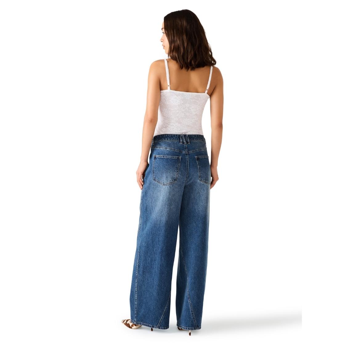 Rori Jean Dark Navy Pantalones Vaqueros Para Mujer