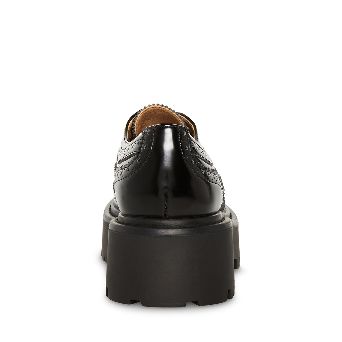 Russ Black Leather Mocasines Negros para Mujer