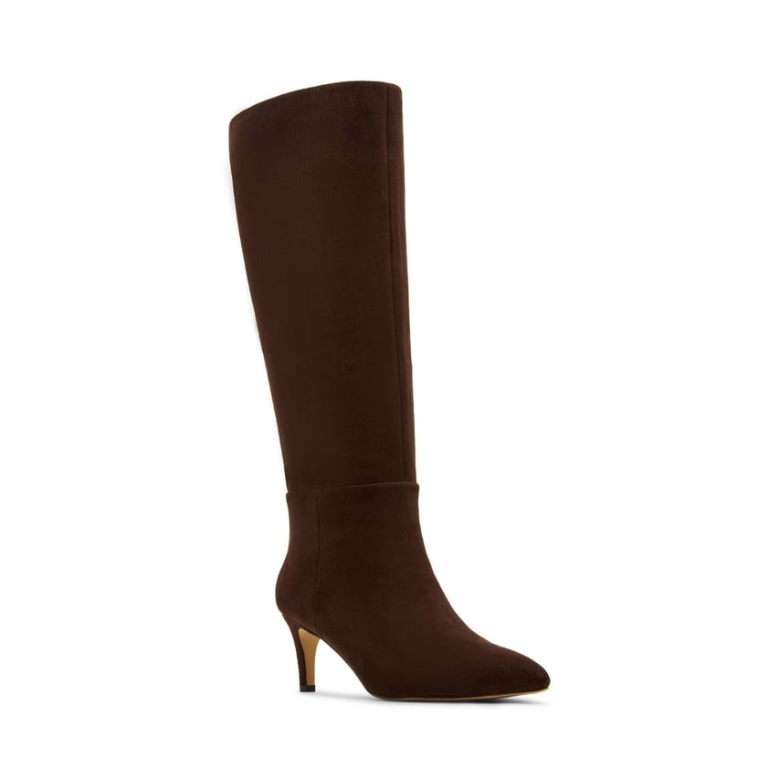 Sabrinna Chocolate Botas Largas de Gamuza Cafés