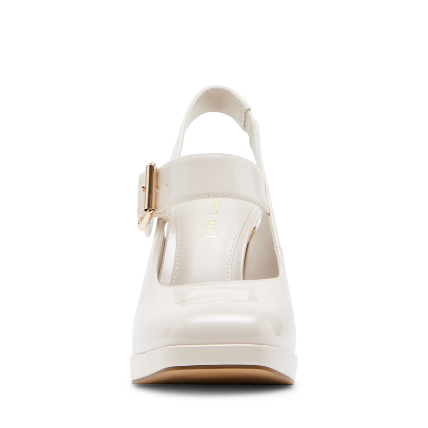 Sarahh Bone Patent Tacones para Mujer