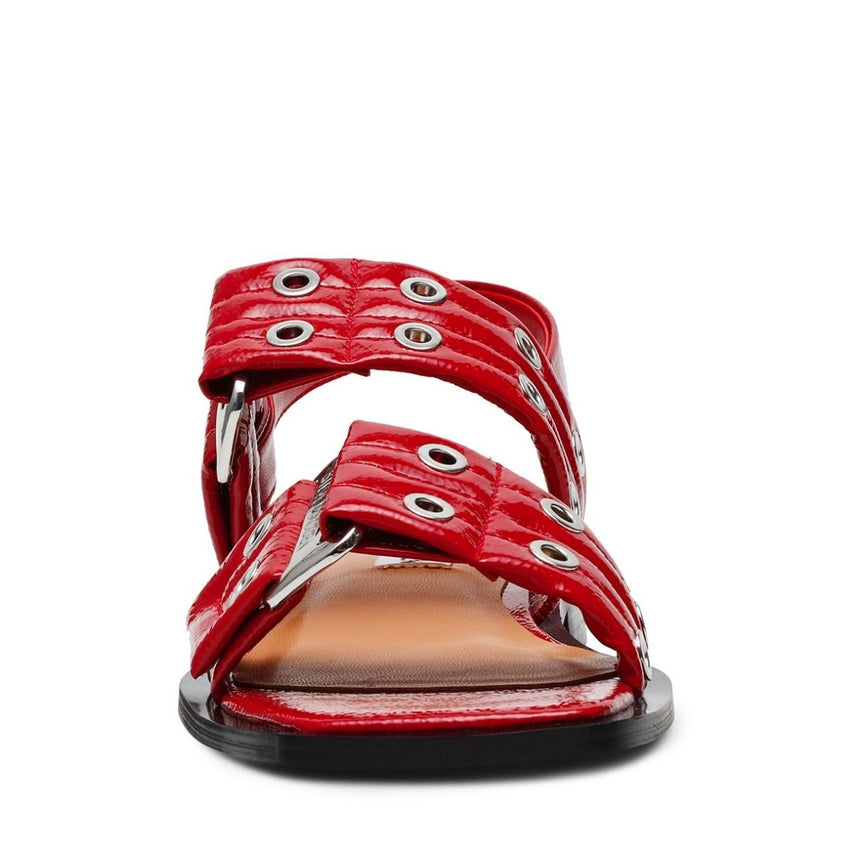 Saria Red Patent Sandalias para Mujer