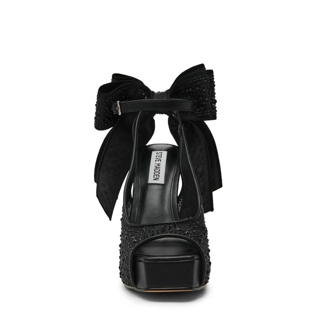 Sash Mr Black Sandalias de Tacon con Brillos para Mujer