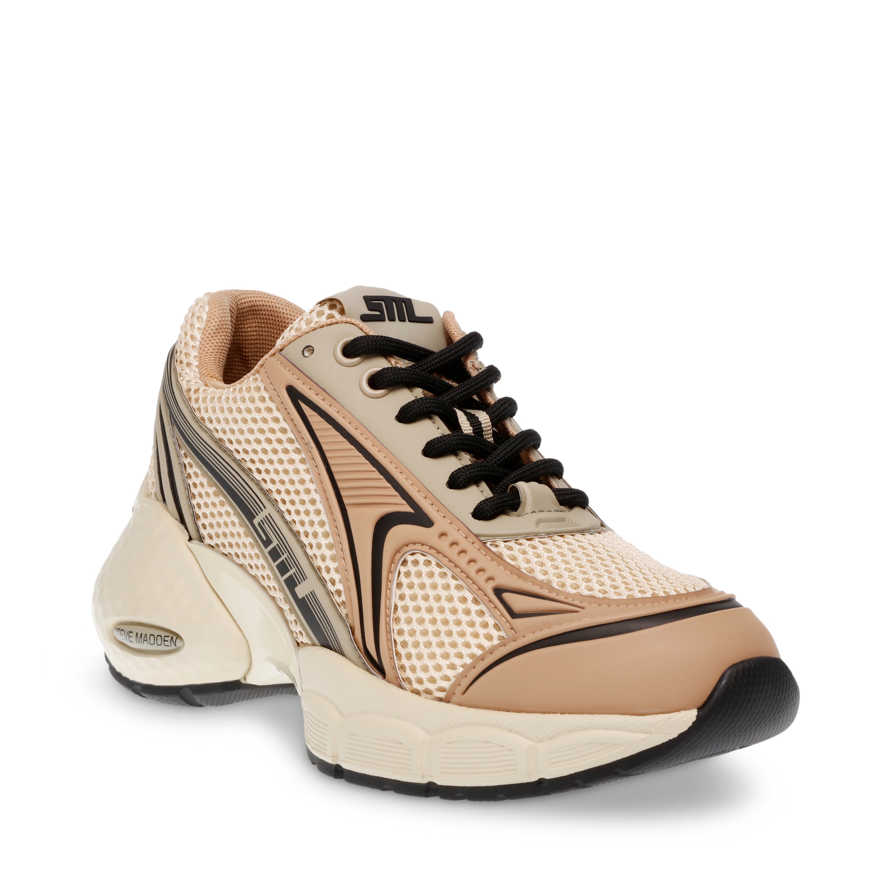 Satellite Khaki Black Tenis Beige con Negro