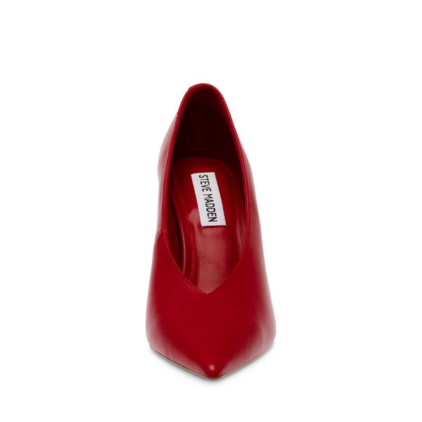 Sedona Red Leather Tacones para Mujer