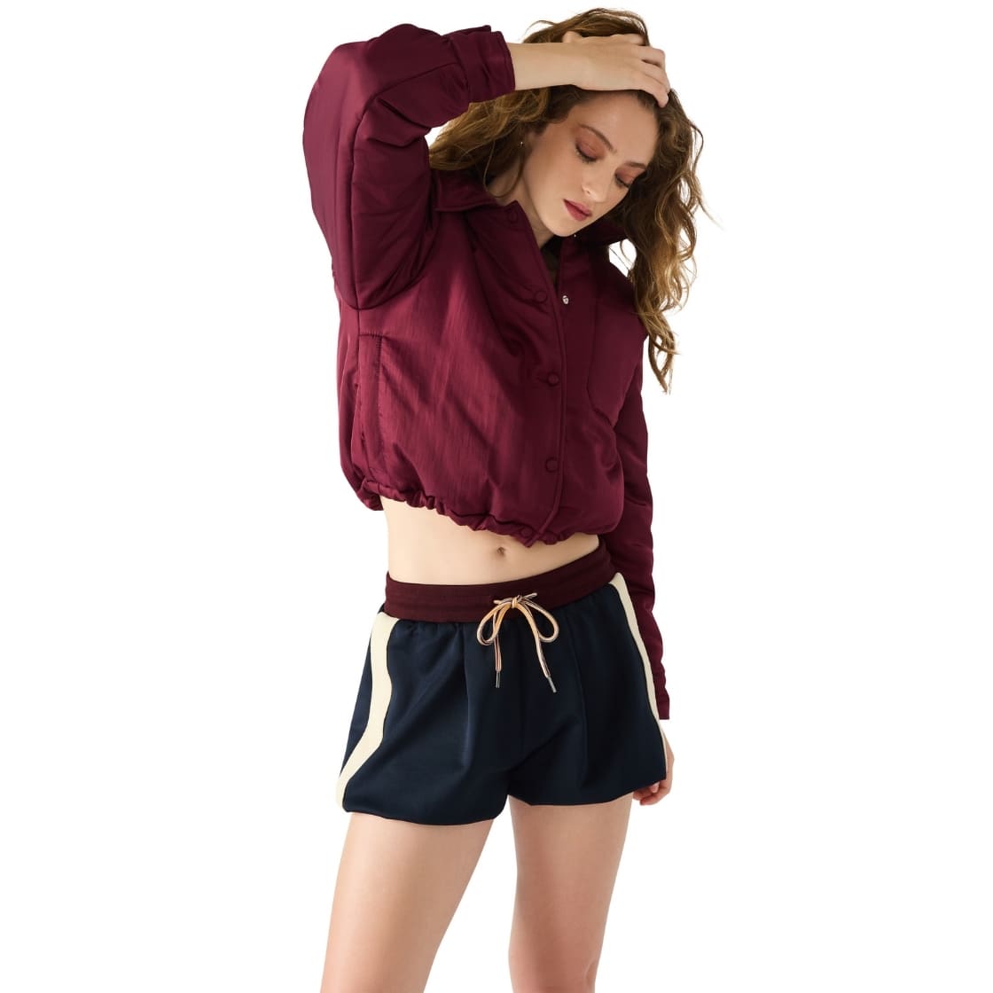 Selma Jacket Wine Chamarra para Mujer