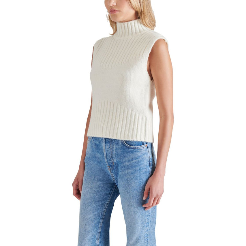 Serin Sweater Cream Sueter Blanco