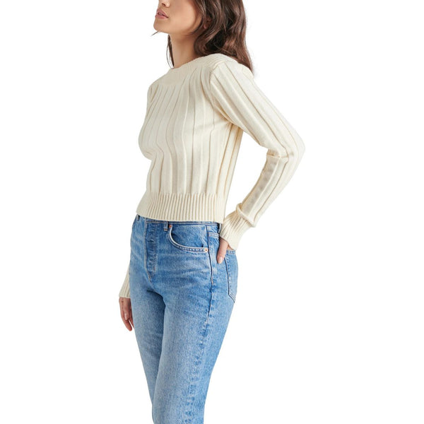 Serra Sweater Cream Sueter Blanco