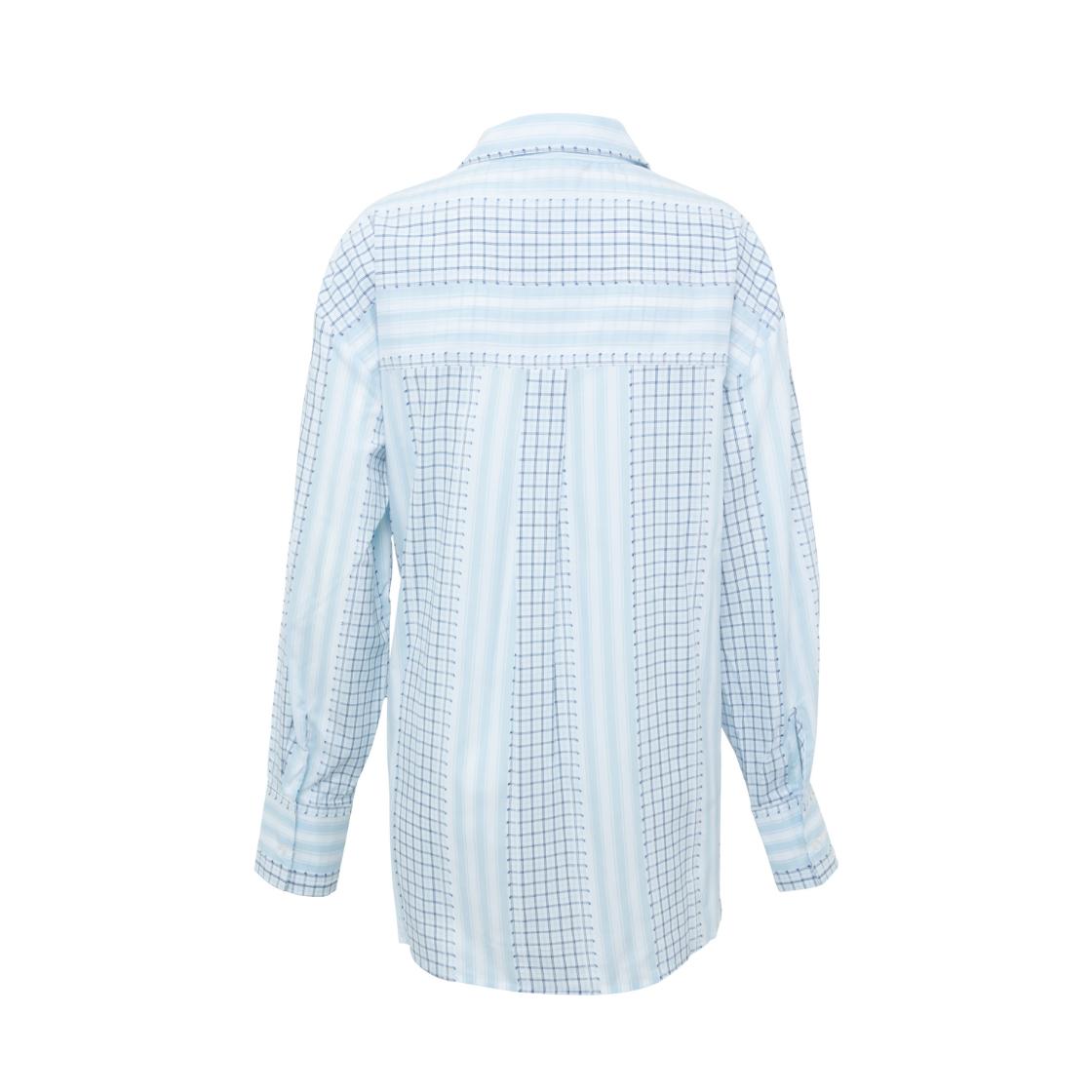 BENNETE SHIRT CREAM MULTI PLAID