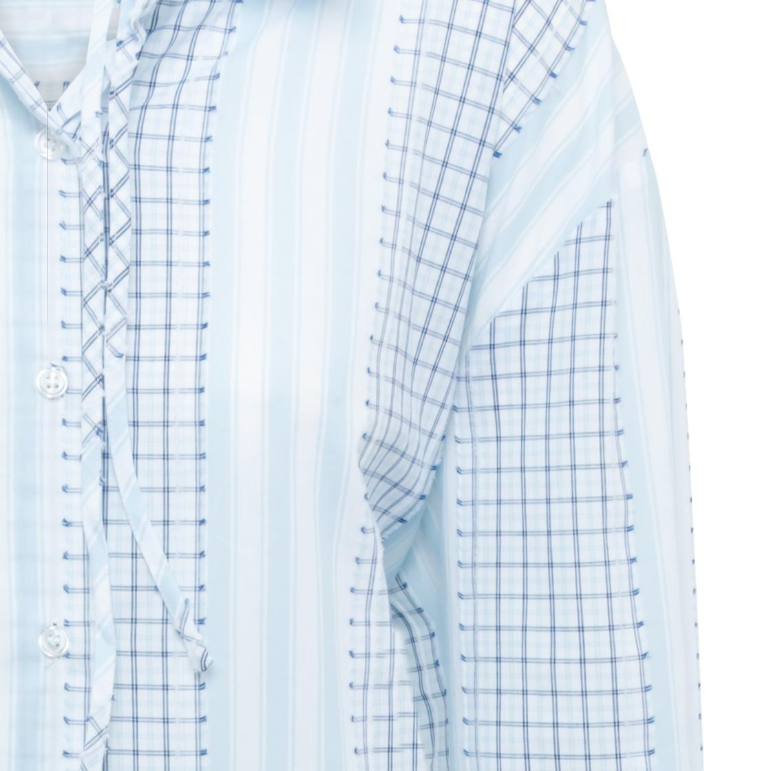 BENNETE SHIRT CREAM MULTI PLAID