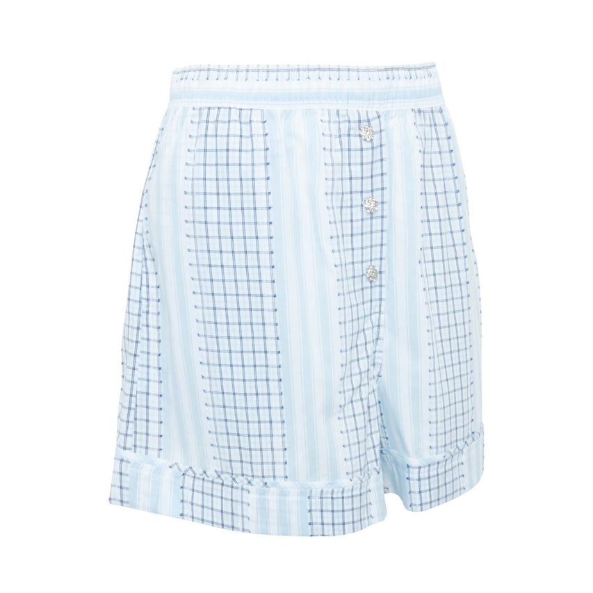 BENNETE SHORT CREAM MULTI PLAID