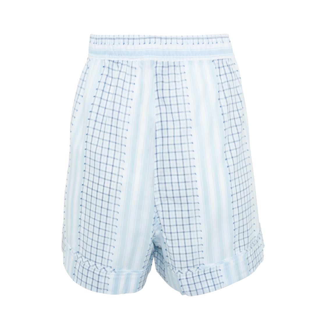 BENNETE SHORT CREAM MULTI PLAID