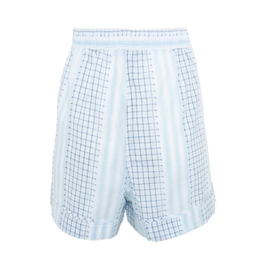 BENNETE SHORT CREAM MULTI PLAID
