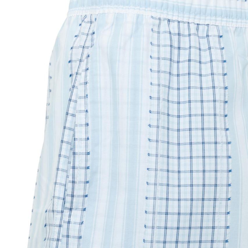BENNETE SHORT CREAM MULTI PLAID