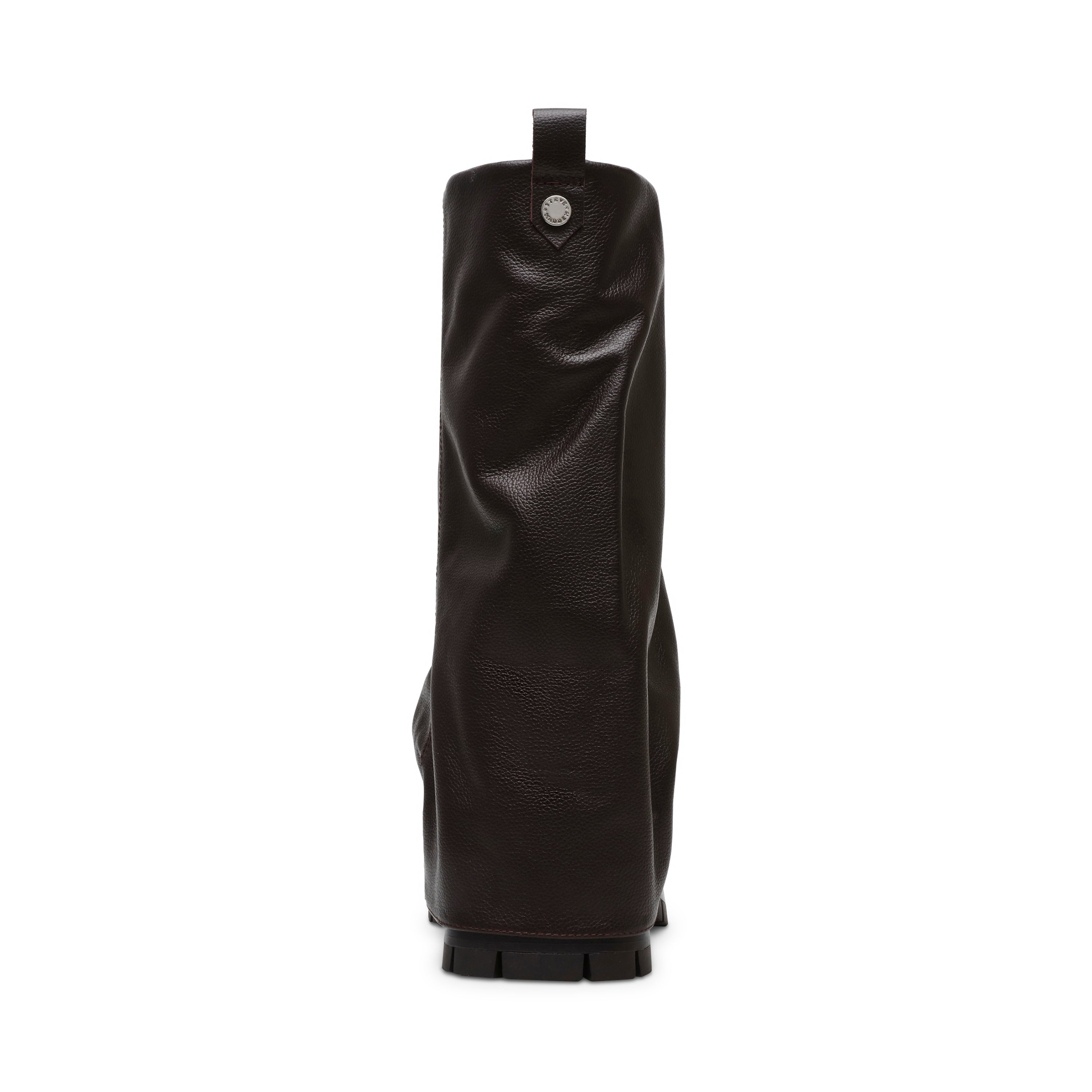 Shutter Brown Leather Botas Cafes para Mujer