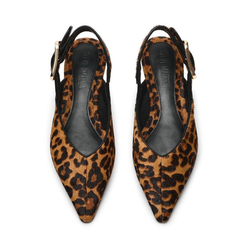 Sianna L Leopard Flats para Mujer