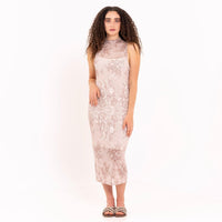 SIDRA DRESS CREAM TAN