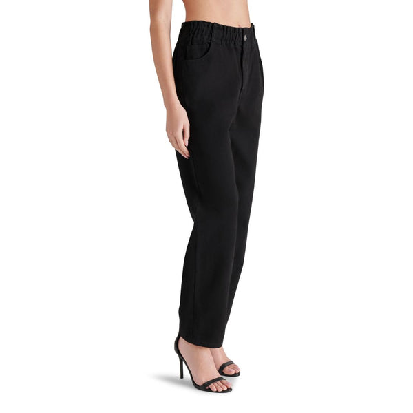 Sirena Denim Jean Black Pantalon Negro