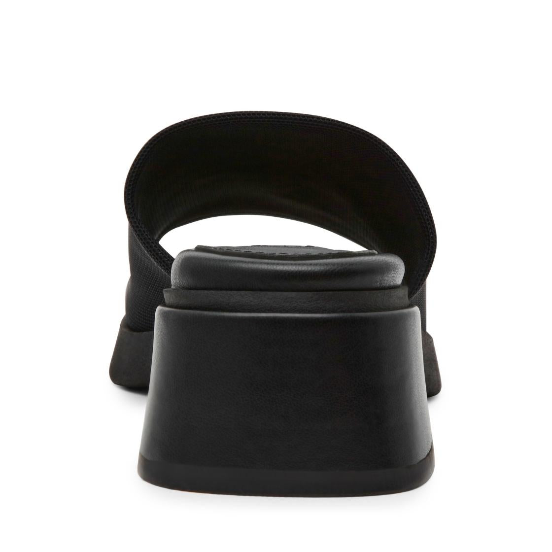 Slidester Black Sandalias con Tacón Negras Para Mujer