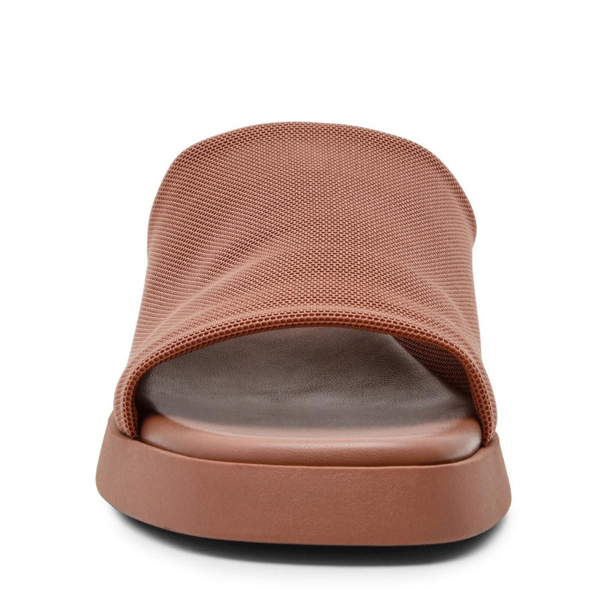 Slidester Mocha Sandalias con Tacon Para Mujer