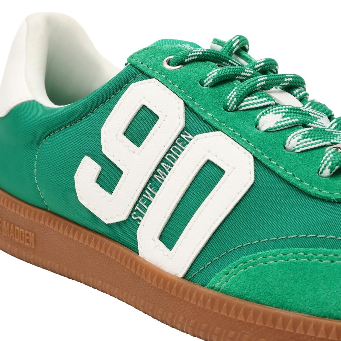 SM90 White Green Tenis Para Mujer
