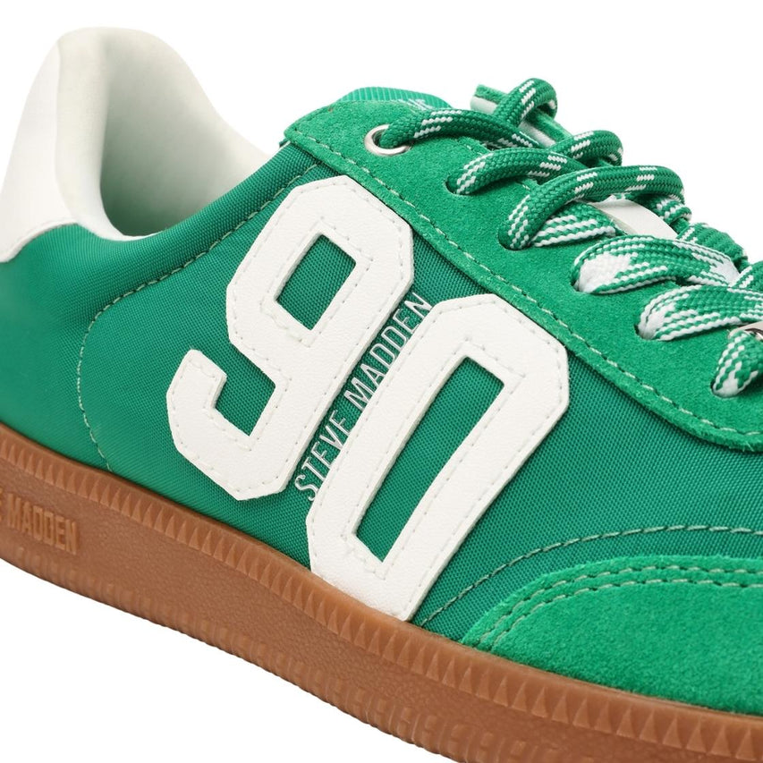 SM90 White Green Tenis Para Mujer