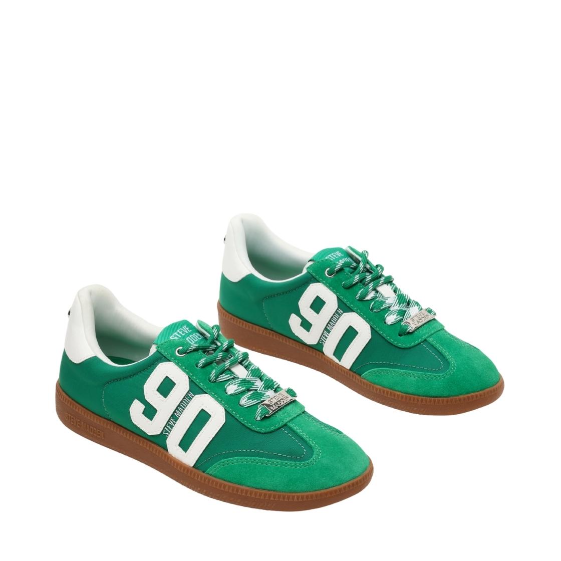 SM90 White Green Tenis Verdes