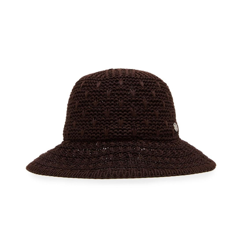 Sombrero Bucket Rafia Chocolate
