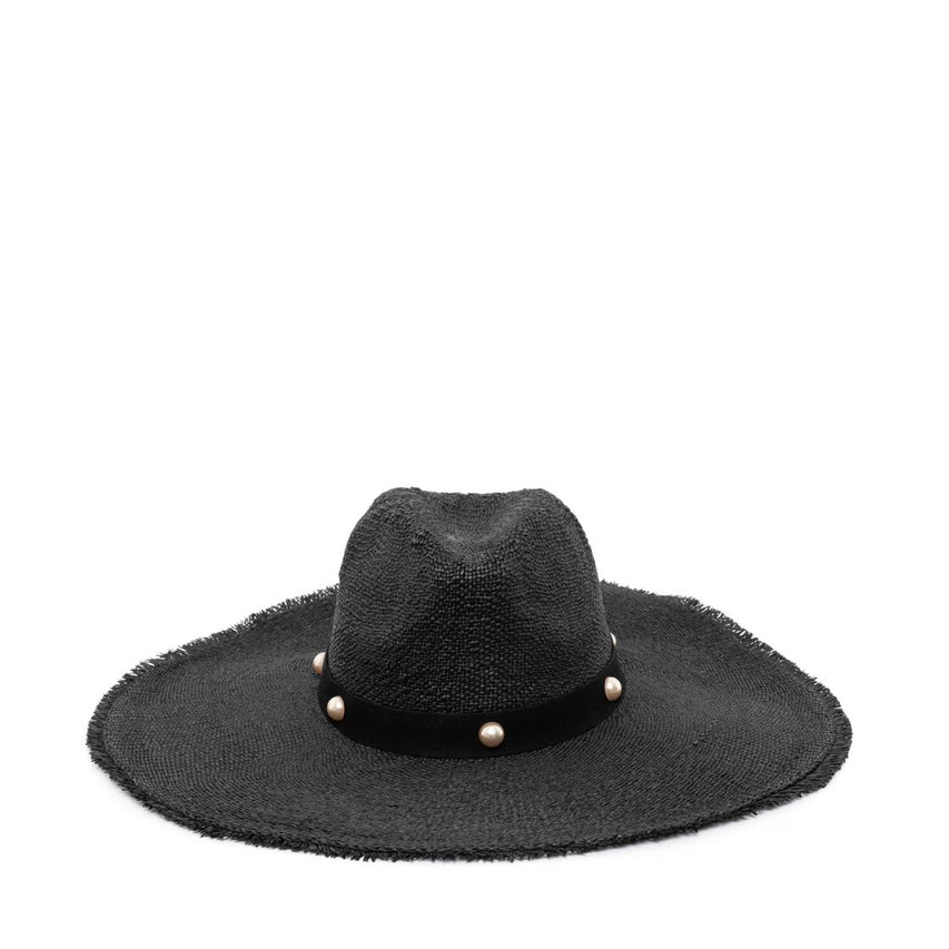 SOMBRERO DE RAFFIA BLACK