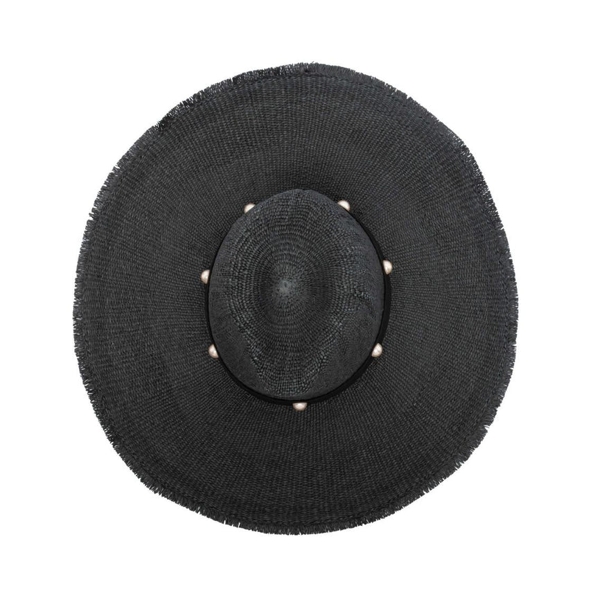 SOMBRERO DE RAFFIA BLACK
