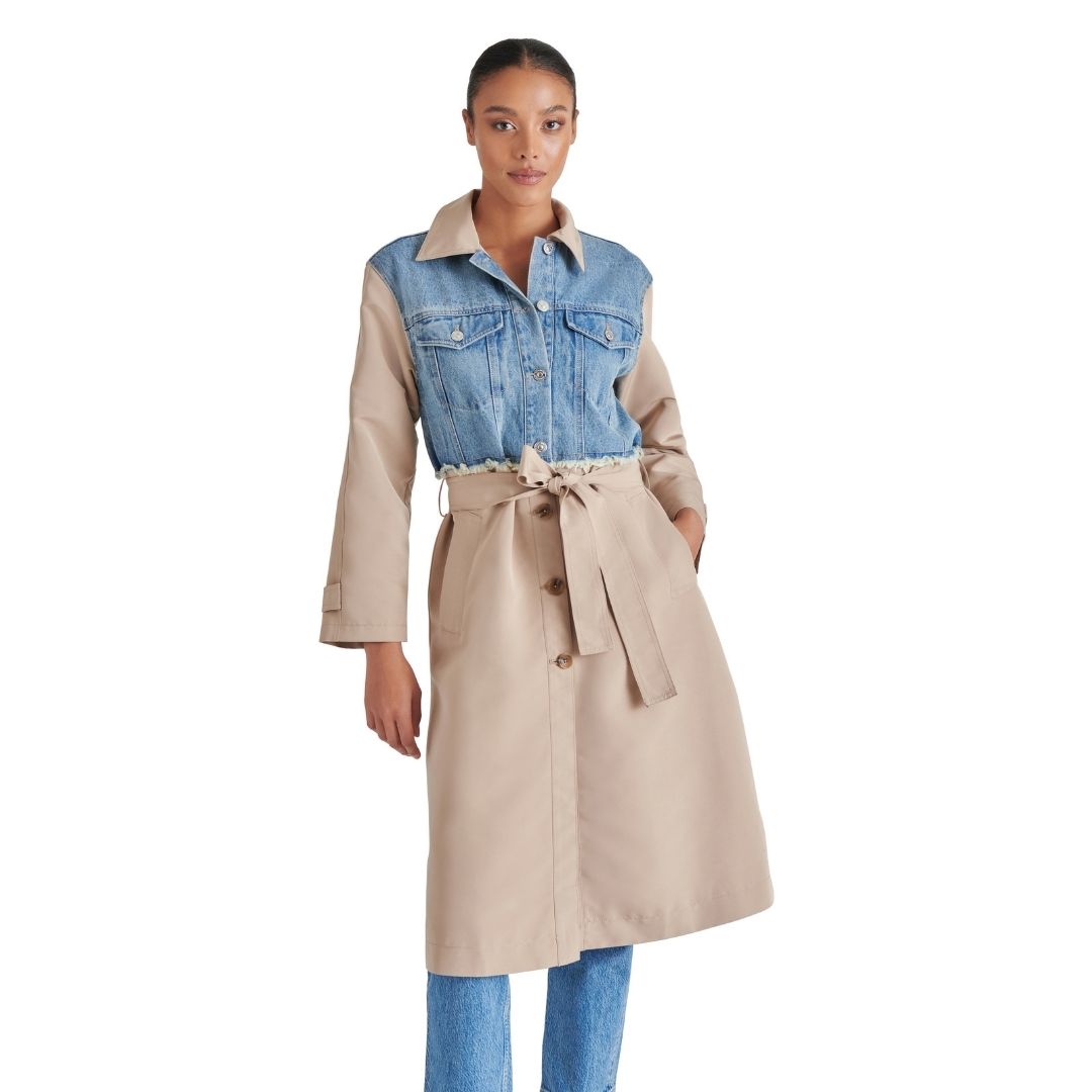 Soraya Coat Denim Multi