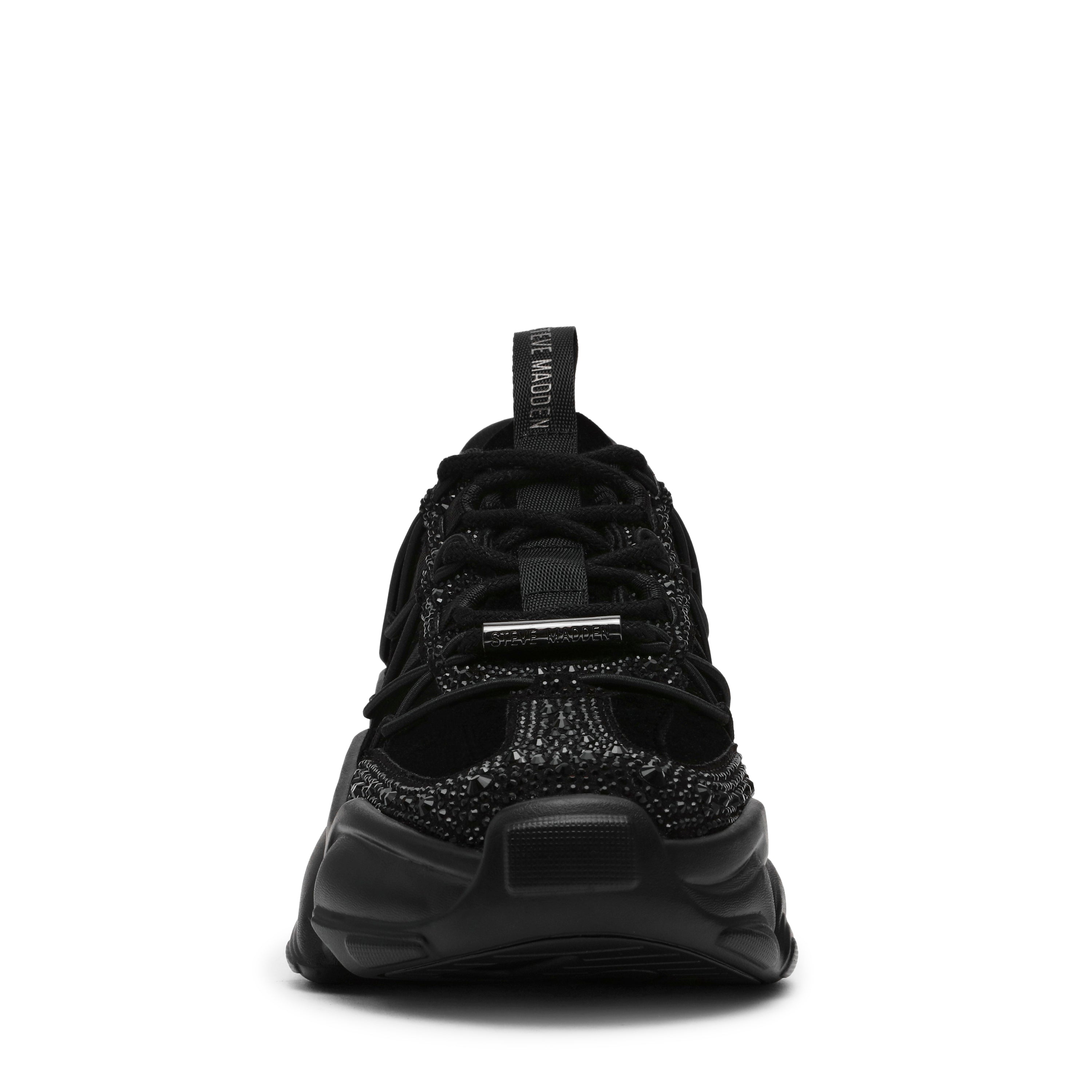 Spectator R Black Velvet Tenis con Brillos para Mujer