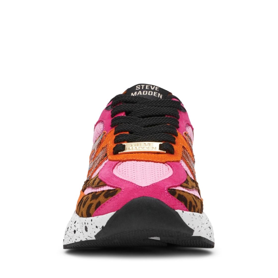 Speeder Fuchsia Leopard Multi Tenis Deportivos Para Mujer