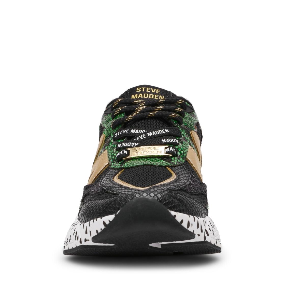 Speeder Green/Gold Tenis Deportivos Para Mujer