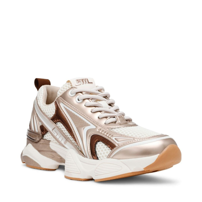 Speedster E Silver Gold Cream Tenis Beige